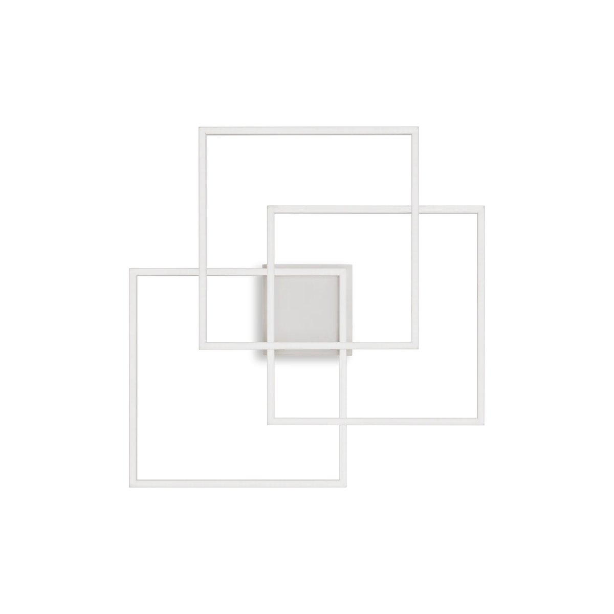 FRAME PL QUADRATO BIANCO 3000K