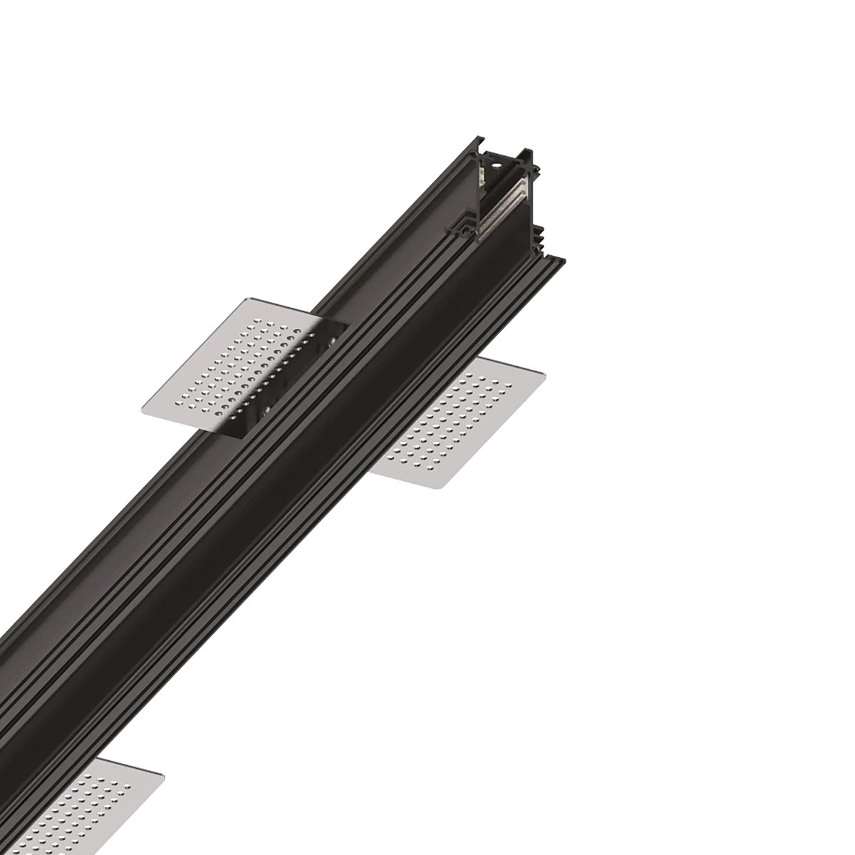 EGO RECESSED BINARIO 1 MT NE