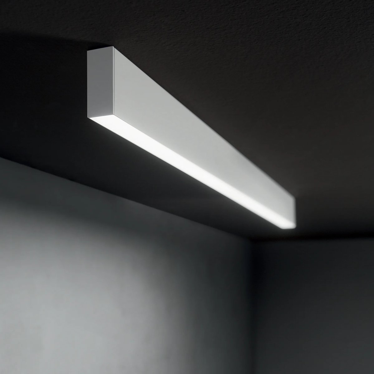 STEEL SP2 D35 BI-EMISSION WIDE 3000K BIANCO