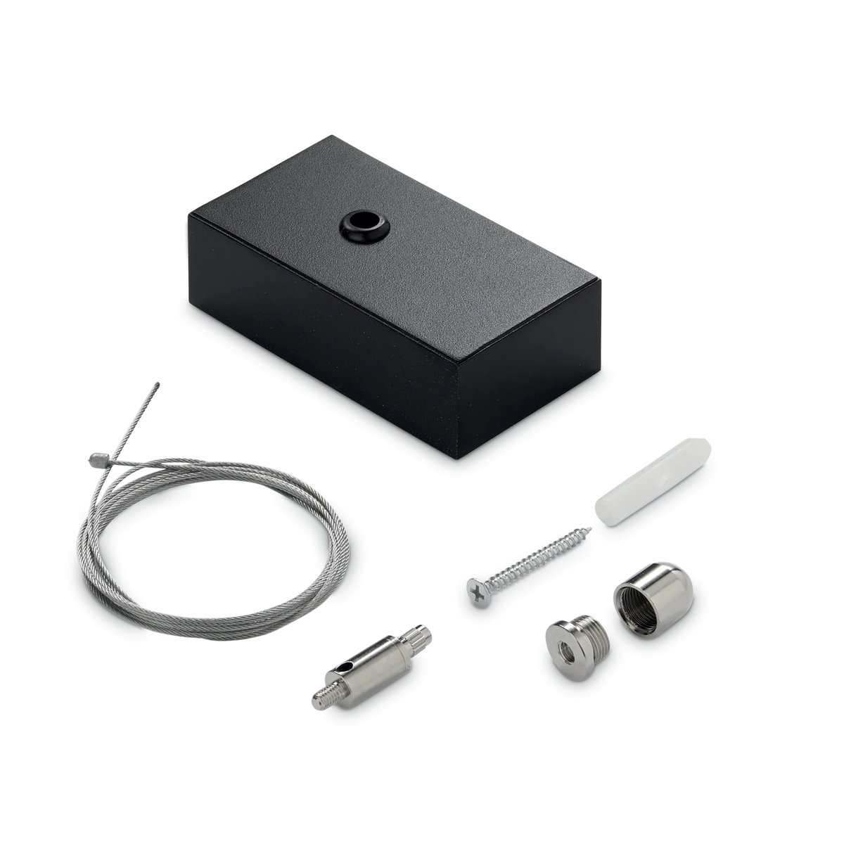 STEEL D35 ROSONE CON KIT SOSPENSIONE 2 MT NERO