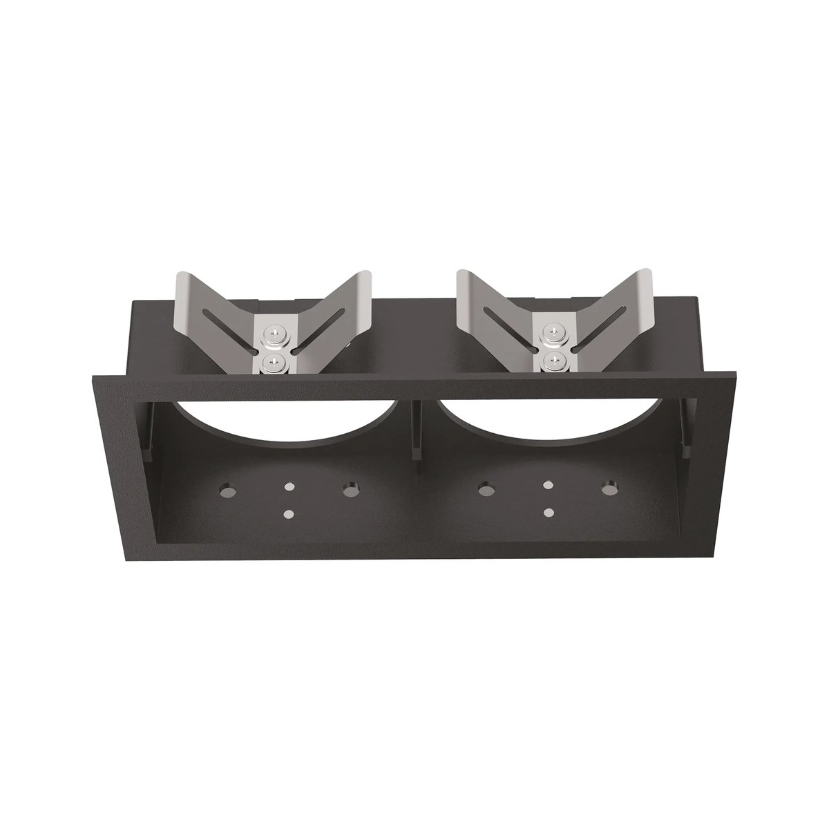 BENTO CORNICE RETTANGOLARE DOPPIA NERO