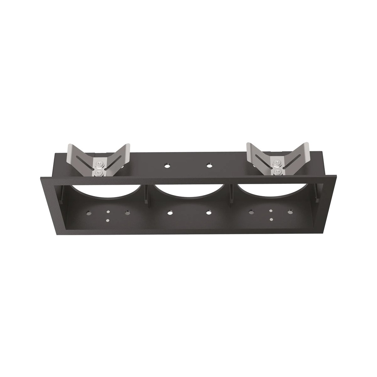 BENTO CORNICE RETTANGOLARE TRIPLA NERO