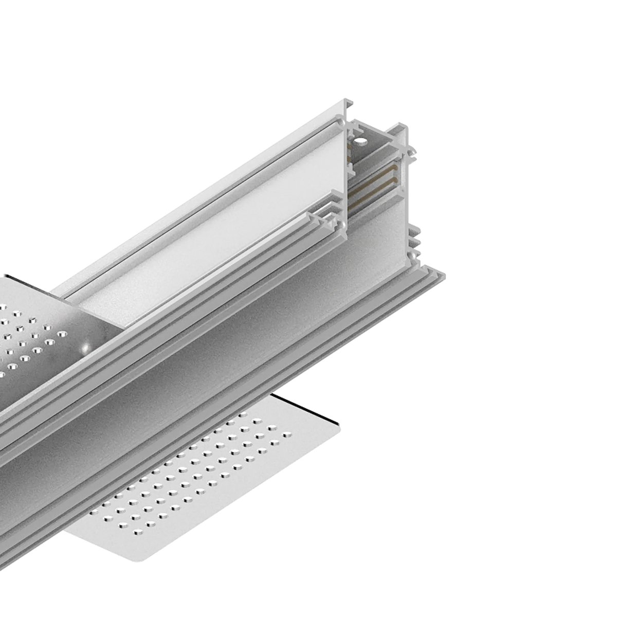 EGO RECESSED BINARIO 1 MT BI