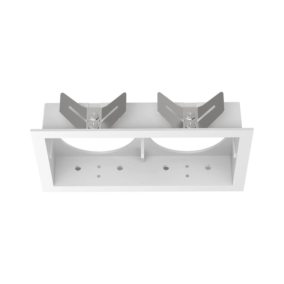 BENTO CORNICE RETTANGOLARE DOPPIA BIANCO
