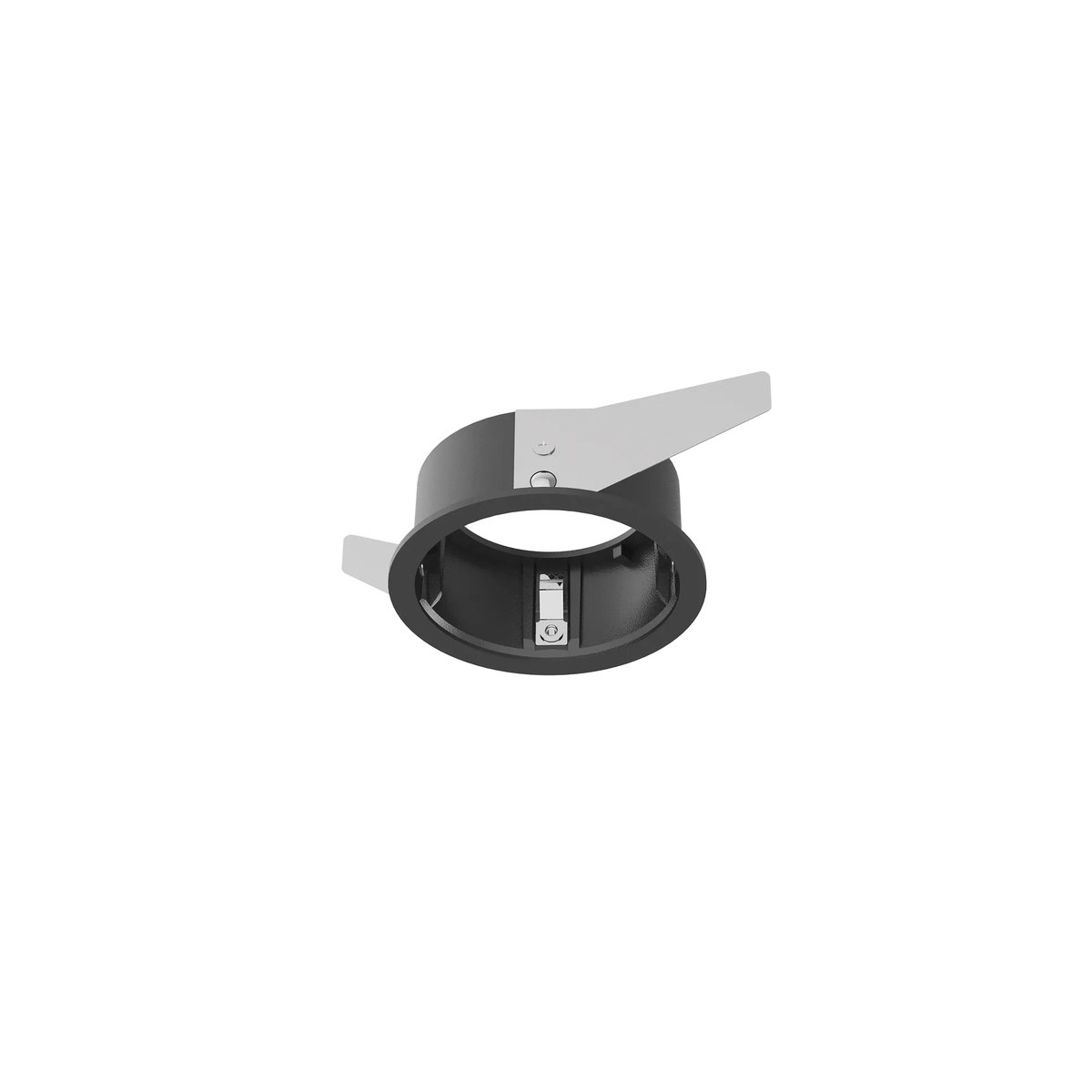 ZEUS CORNICE CON BORDO TONDA 13W NERO