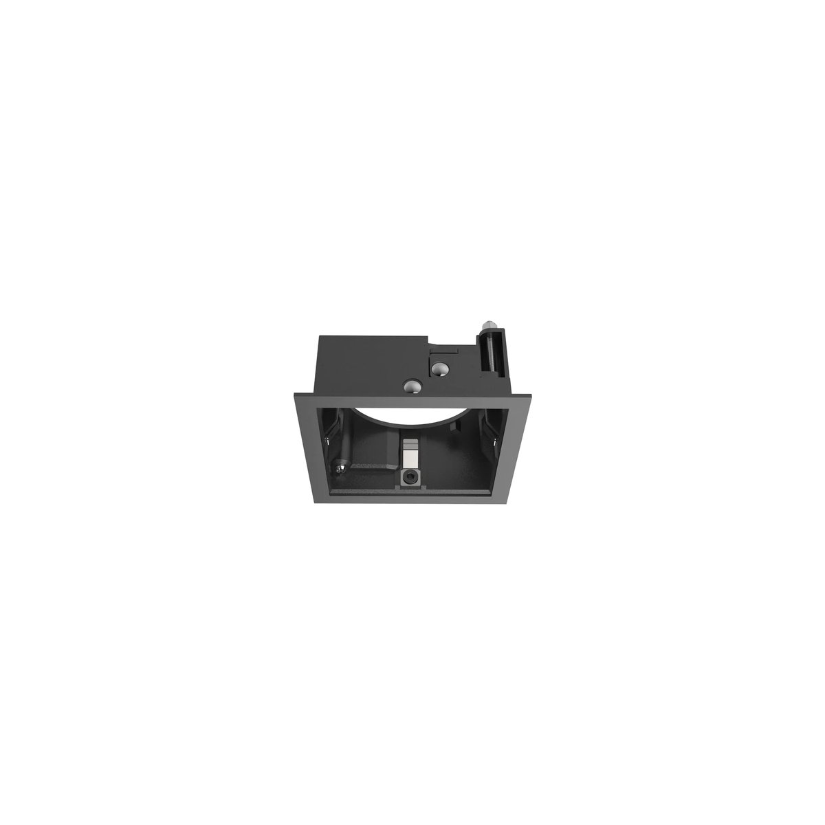 ZEUS CORNICE CON BORDO QUADRATA 13W NERO