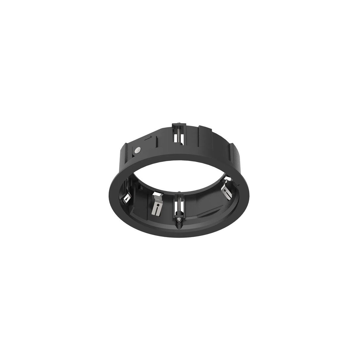 ZEUS CORNICE CON BORDO TONDA 21W NERO