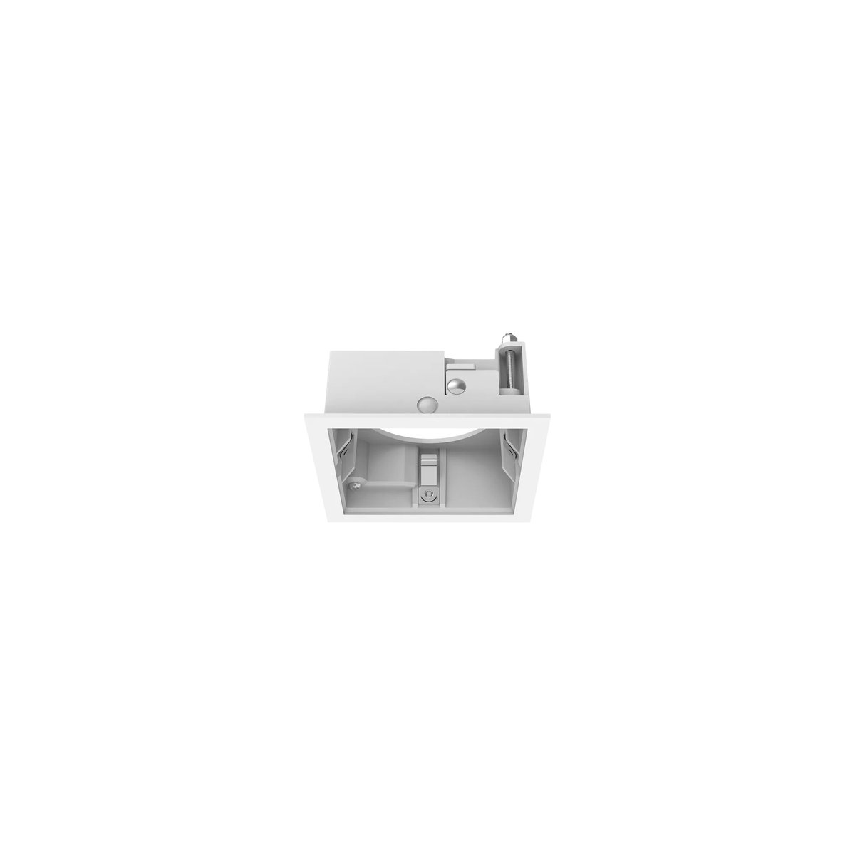 ZEUS CORNICE CON BORDO QUADRATA 13W BIANCO