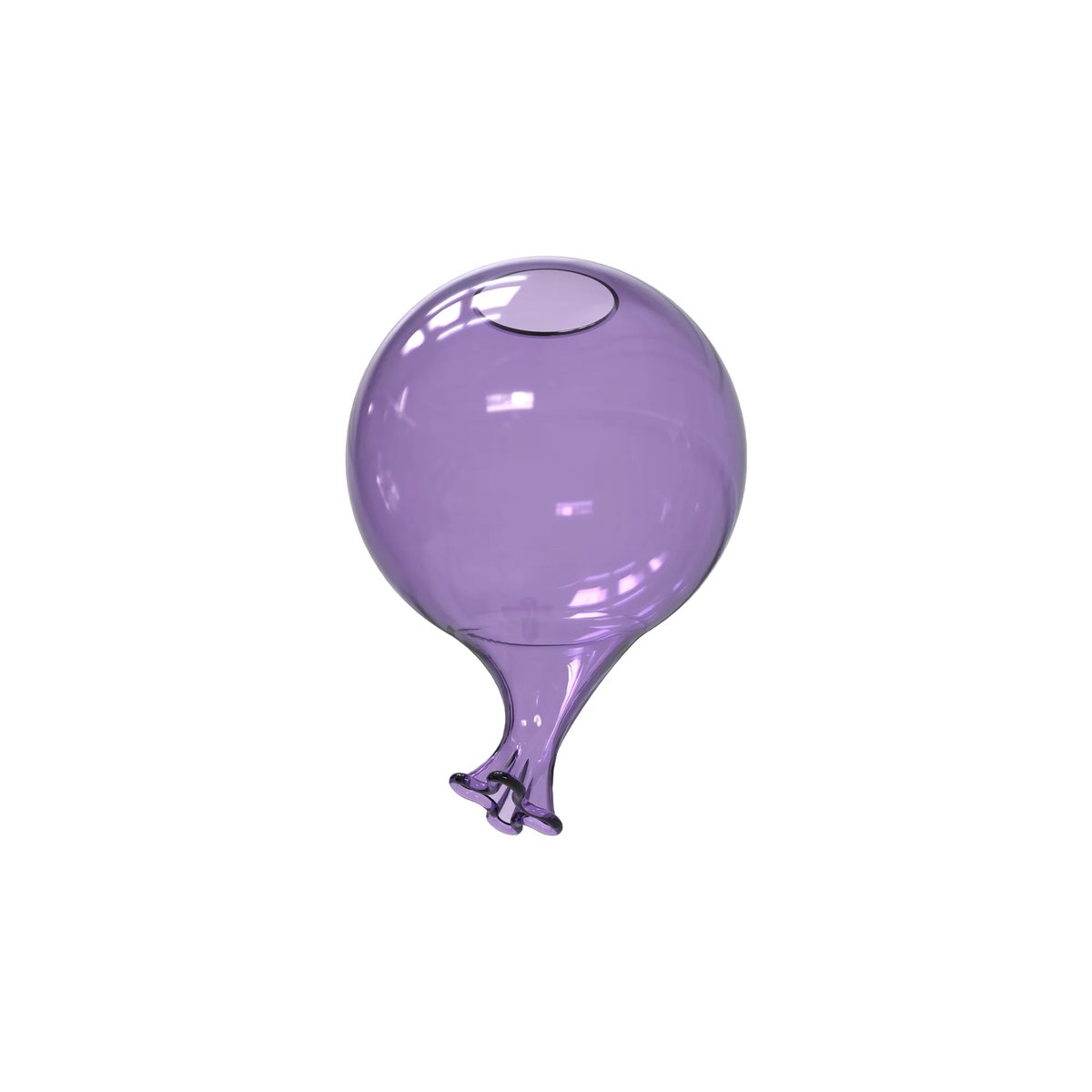 CLOWN VETRO VIOLA