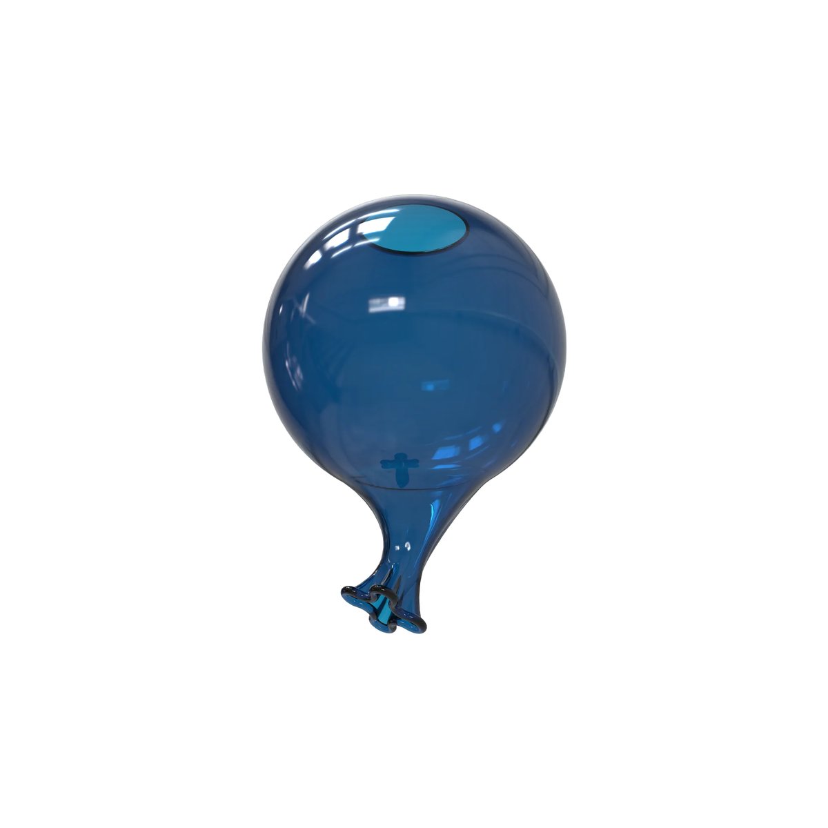 CLOWN VETRO BLU