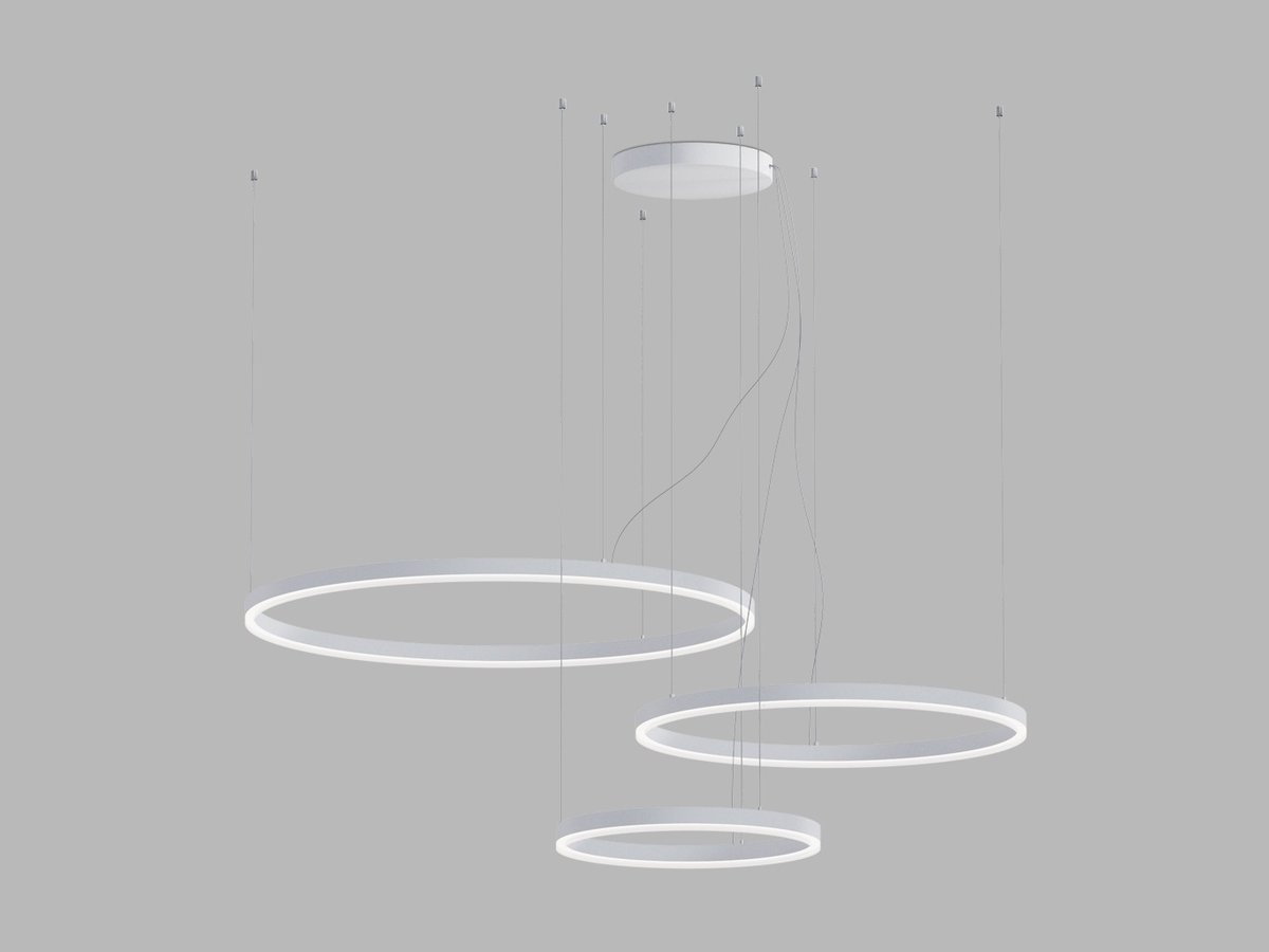 CIRCLE SET 3 P-Z, W LED2 3274771D CIRCLE SET 3 P-Z, W DALI/PUSH 136W 2700K/3000K/4000K