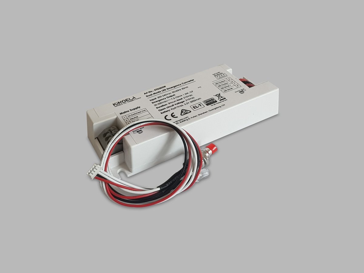 EEC110L-ST EMERGENCY KIT 6-42V 5W LED2 6319700 EEC110L-ST EMERGENCY KIT 6-42V 5W Emergency 3h