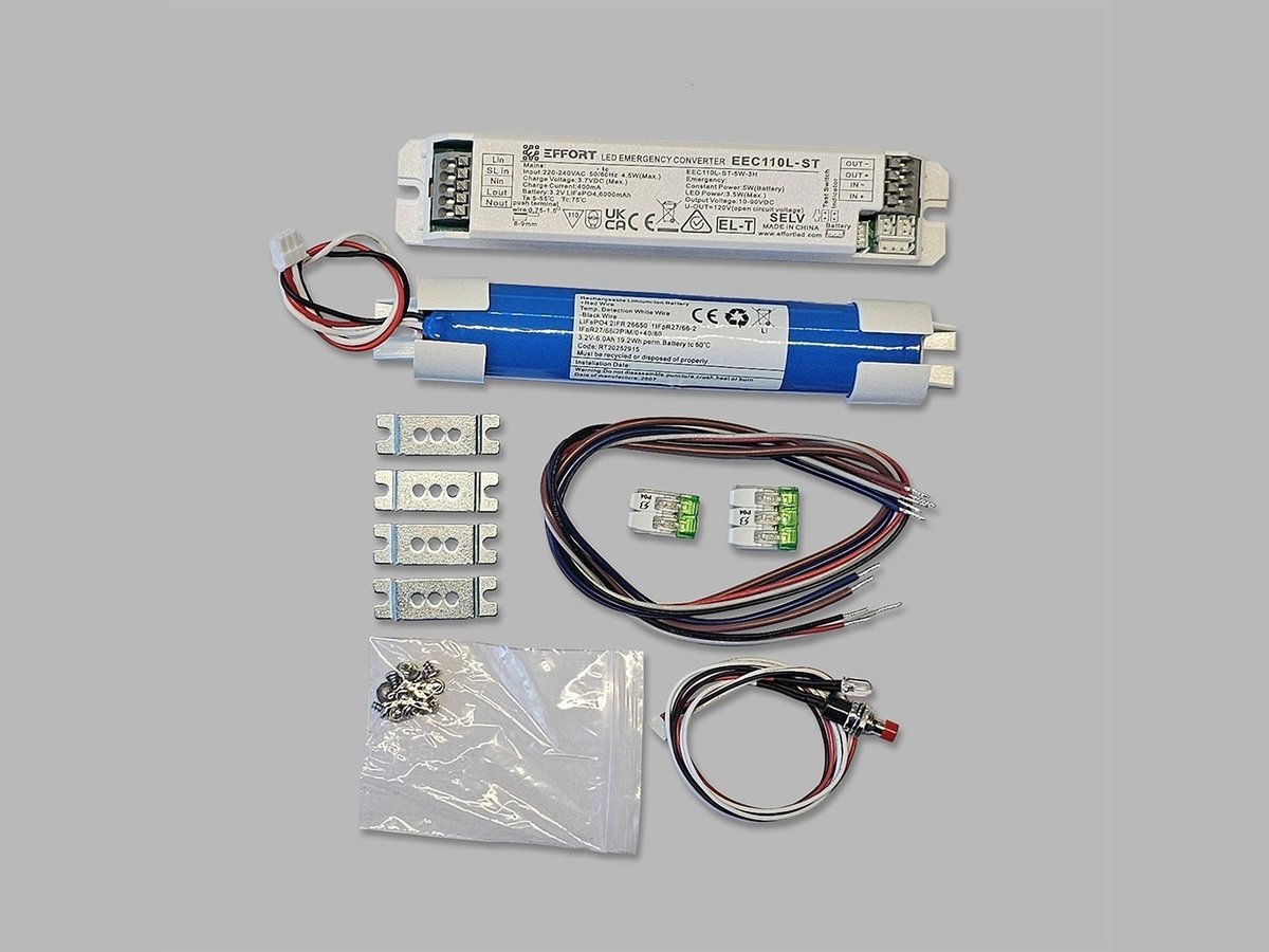 EMERGENCY KIT 20-200V 2W Self test LED2 6590100 EMERGENCY KIT 20-200V 2W Self test Emergency 3h