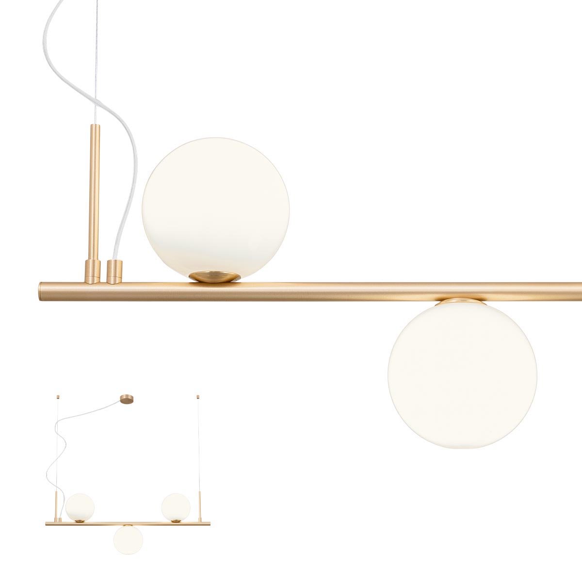TALIS SU 3X28W E14 BRONZE