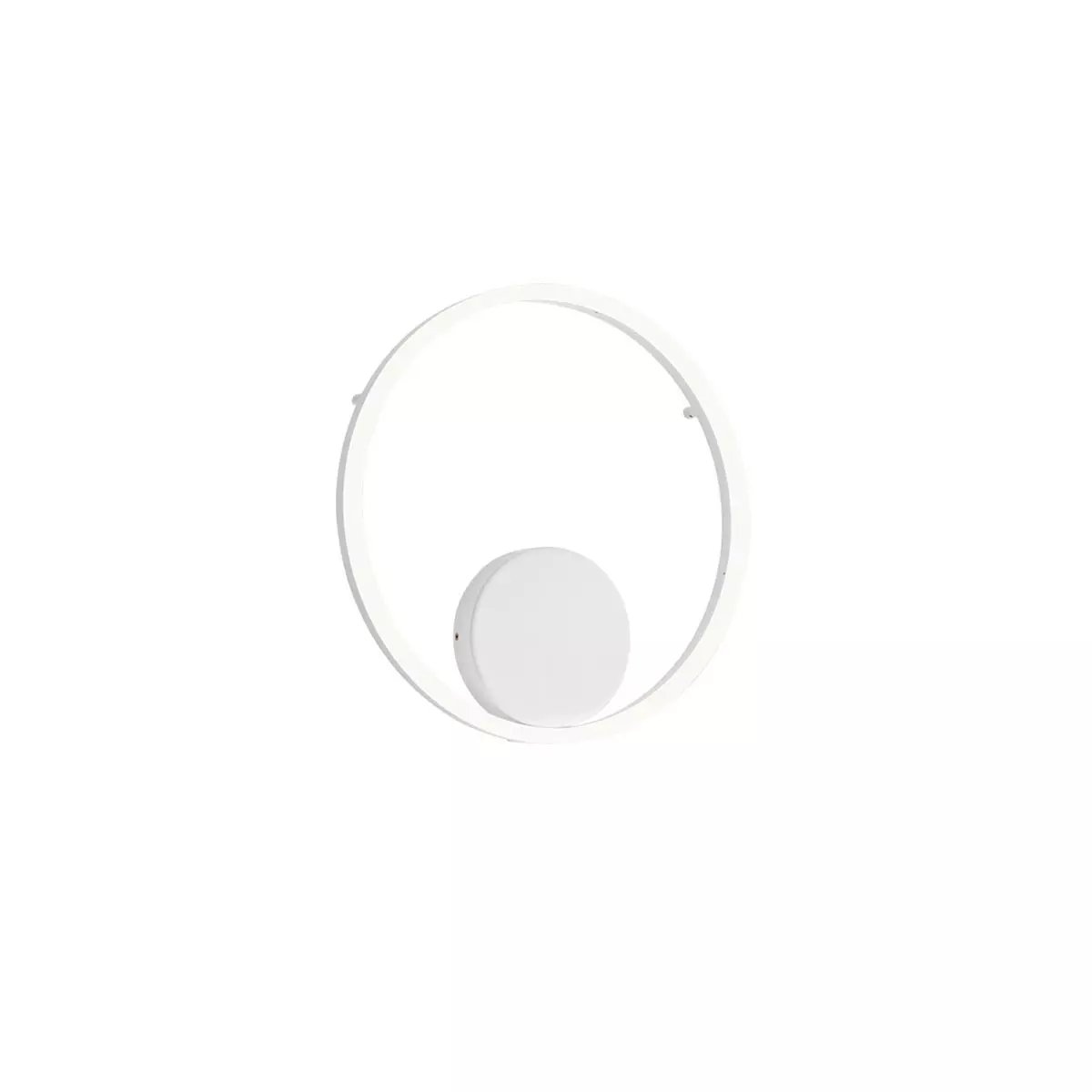 ORBIT AP/PL LED 25W 3000K D400 SAND WHITE -TRIAC