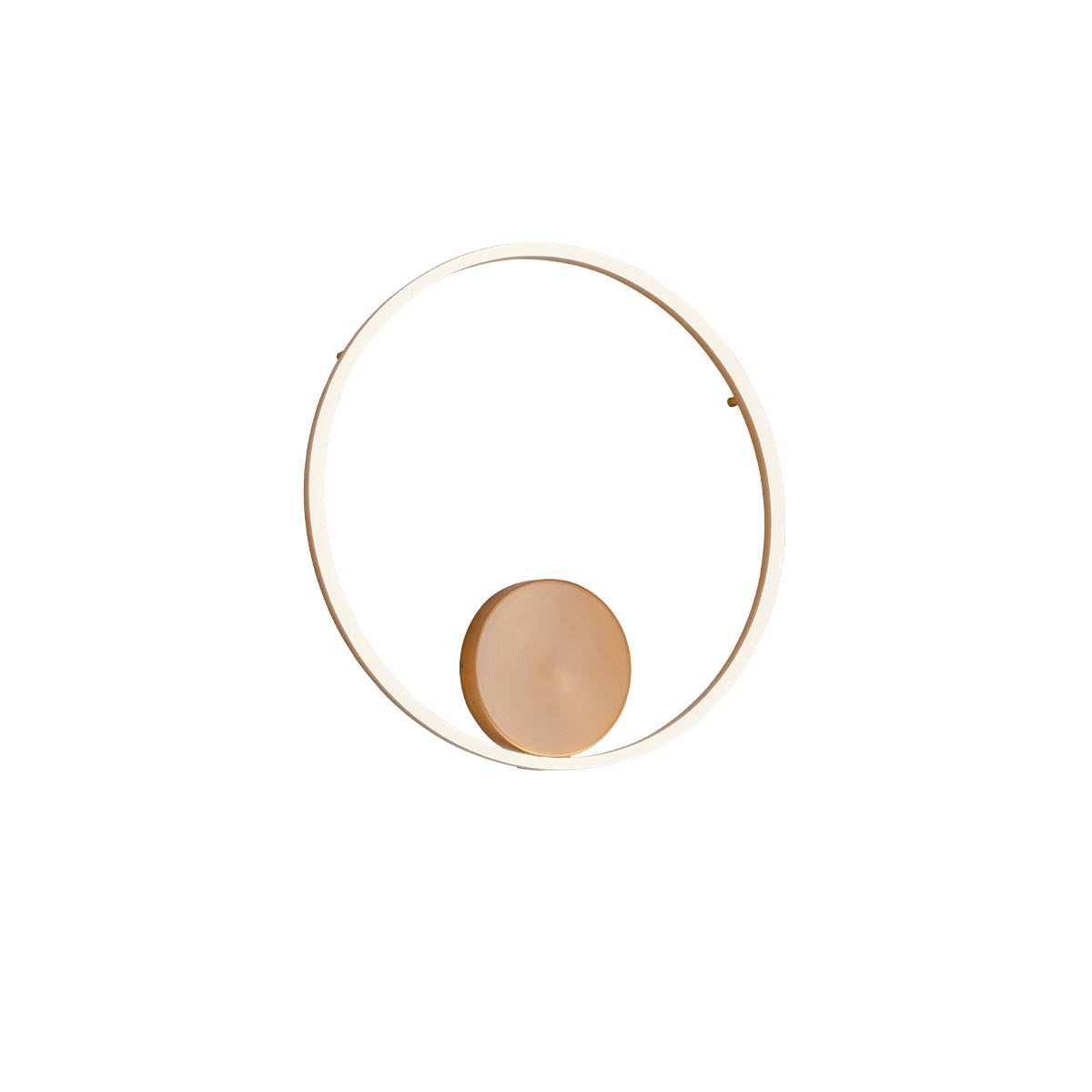 ORBIT AP/PL LED 42W 3000K D600 BRASS -DALI