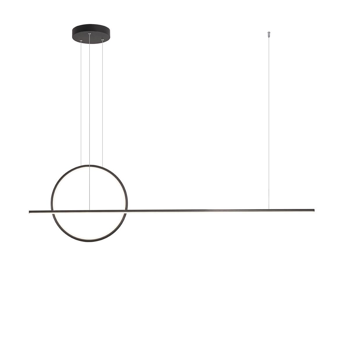 GIOTTO SU LED 49W 3000K MBK