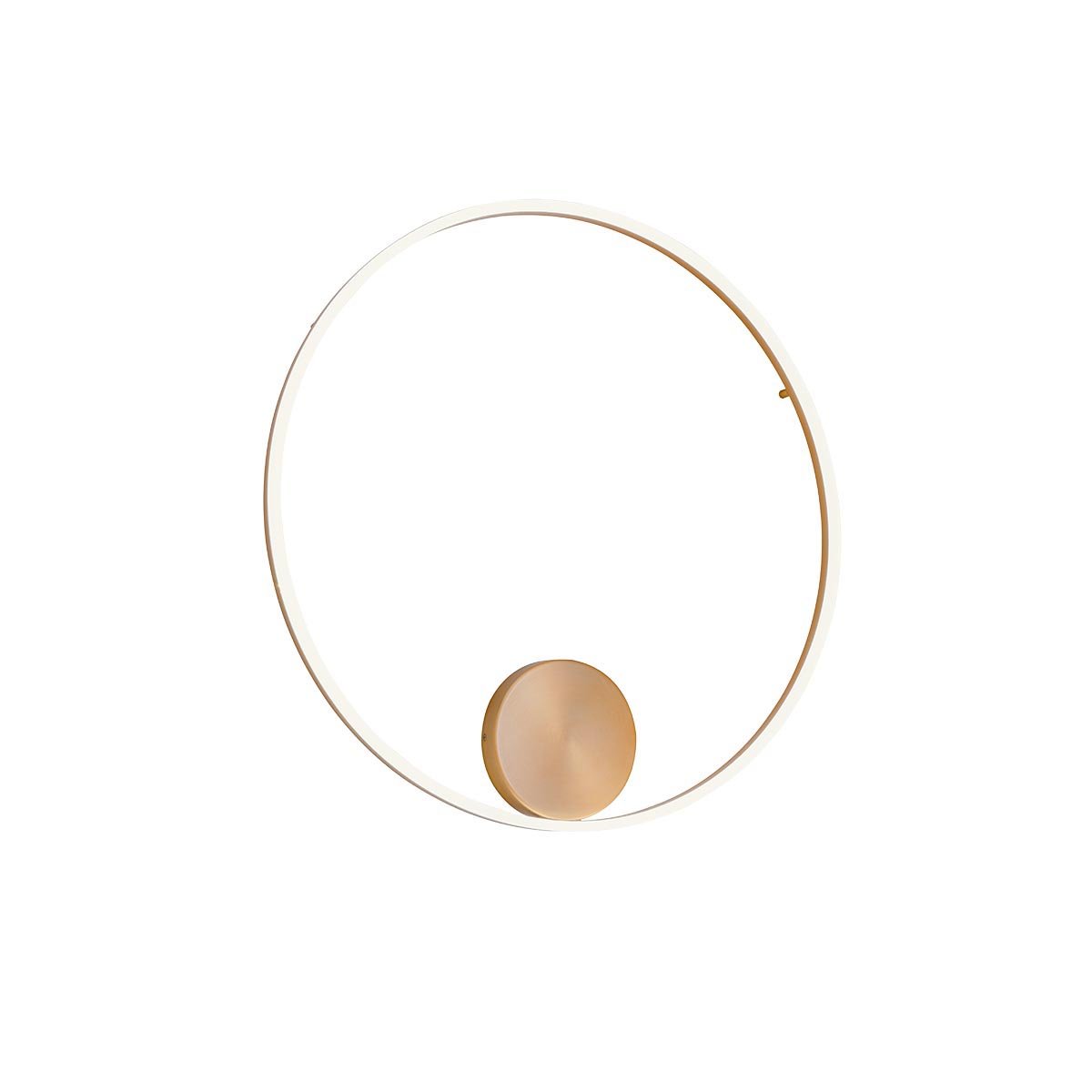 ORBIT AP/PL LED 55W 4000K D800 BRASS -DALI