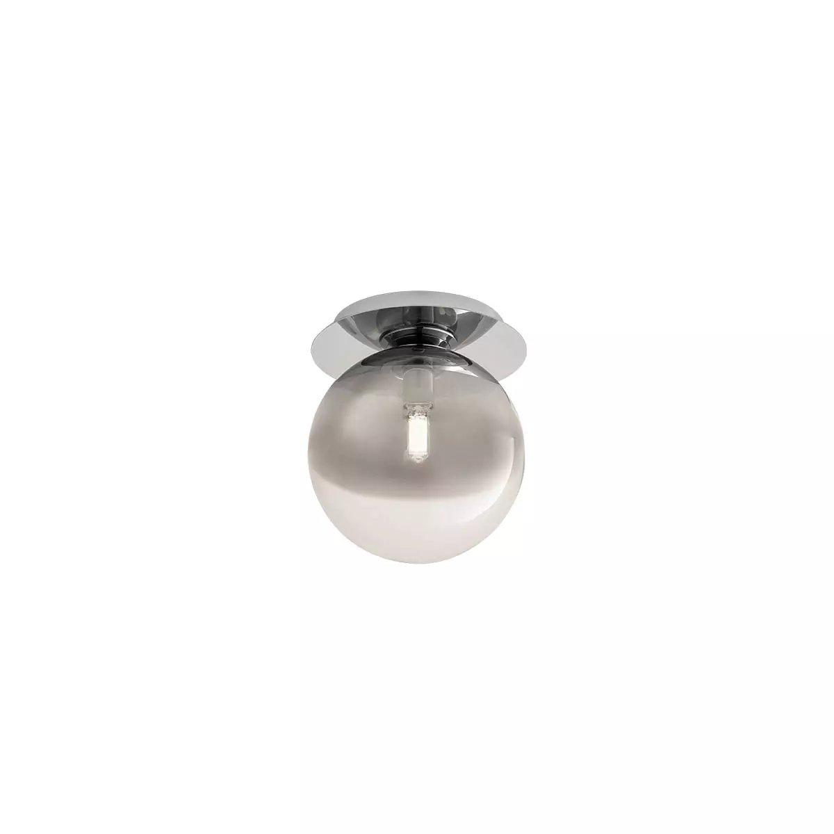 BERRY PL 1X28W G9 D150 CH/SMOKE