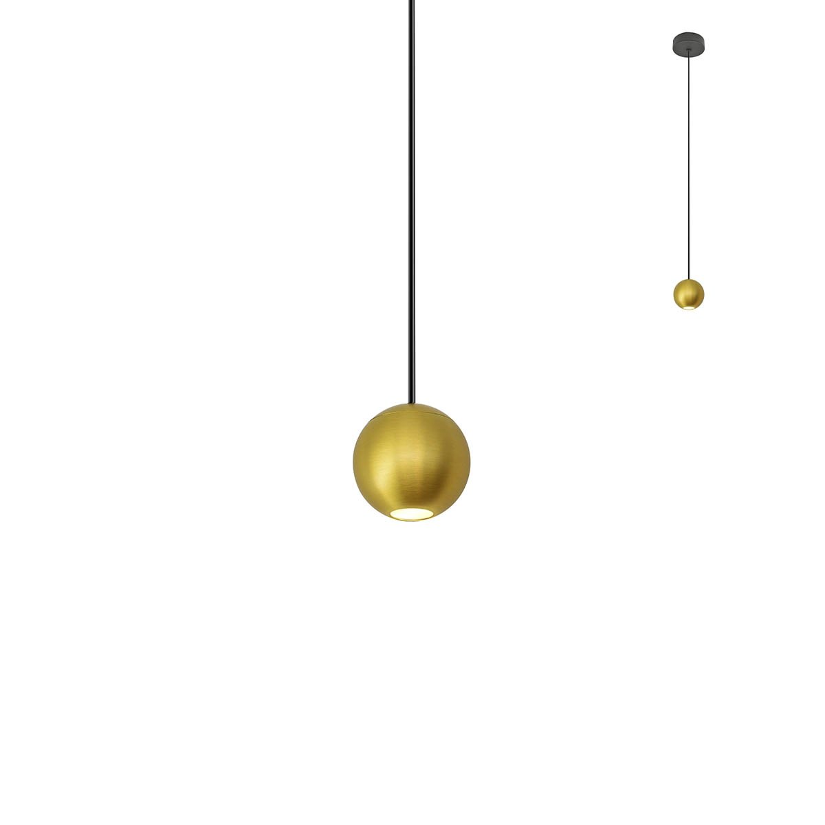 OBO SU LED 4.5W 3000K BRASS