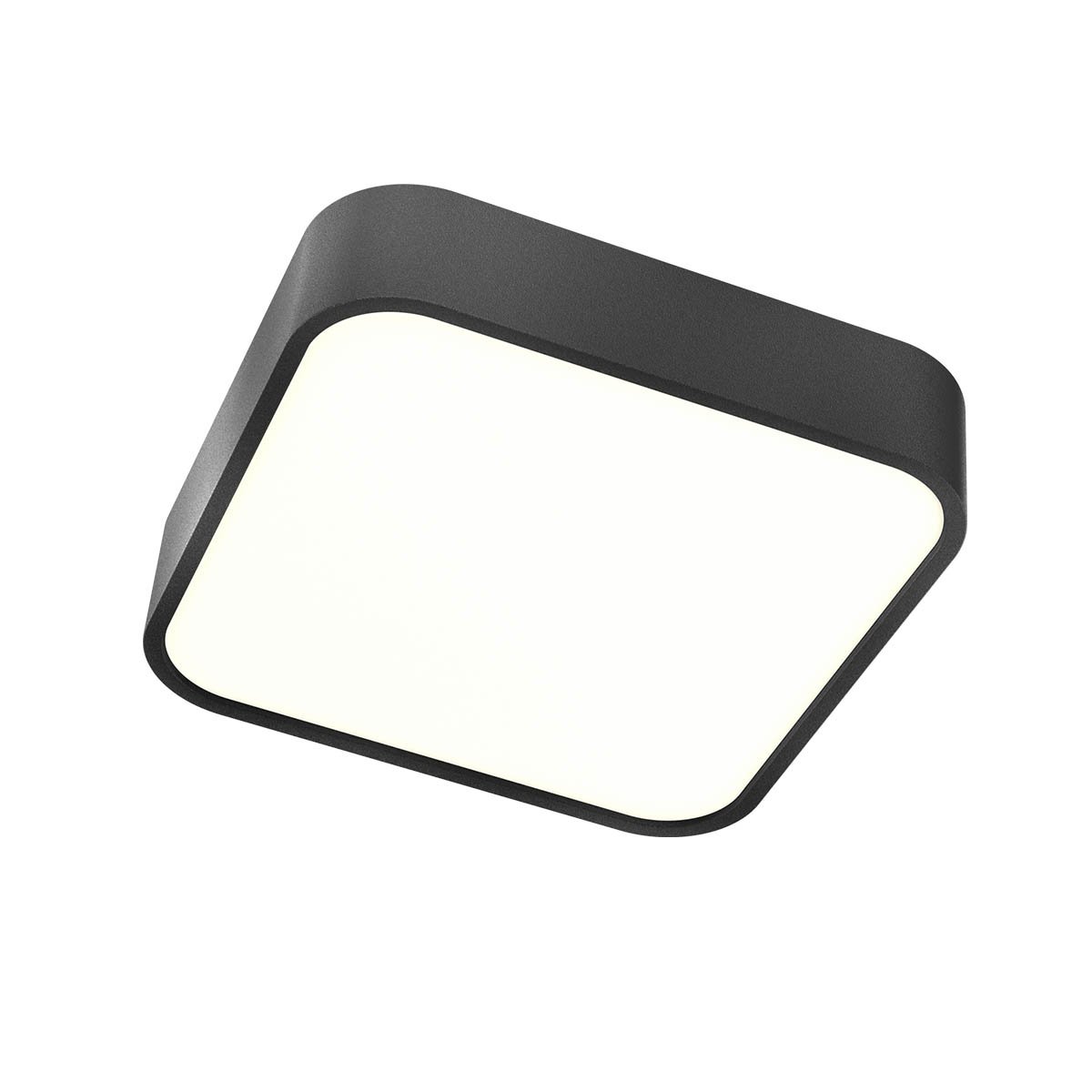 SCREEN IP PL LED 30W 3000K IP44 BK/GLASS