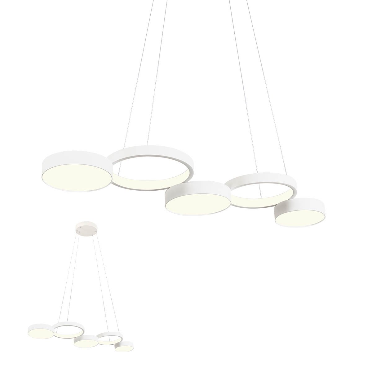 CRONOS SU LED 65W 3000K WH L950