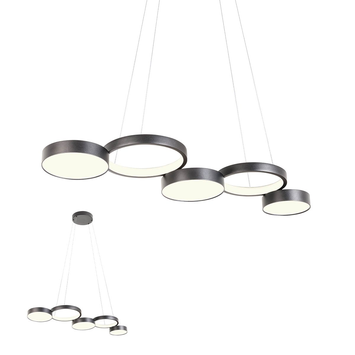 CRONOS SU LED 65W 3000K BK L950