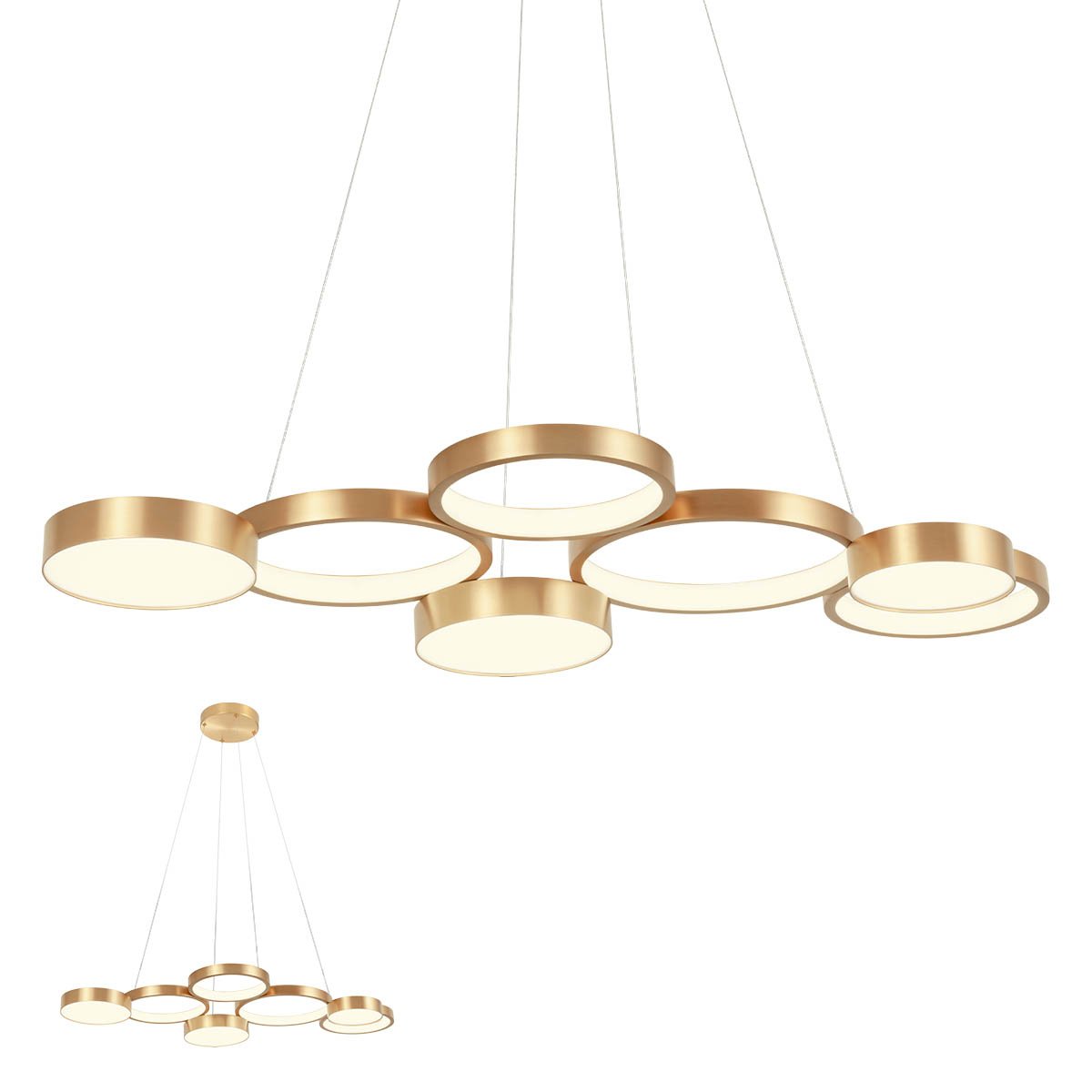 CRONOS SU LED 65W 3000K BRASS L1030