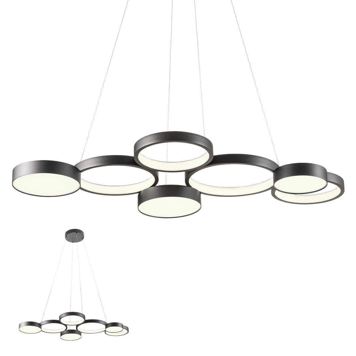 CRONOS SU LED 65W 3000K BK L1030