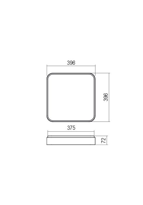 YOMO PL LED 48W 3000K SBK