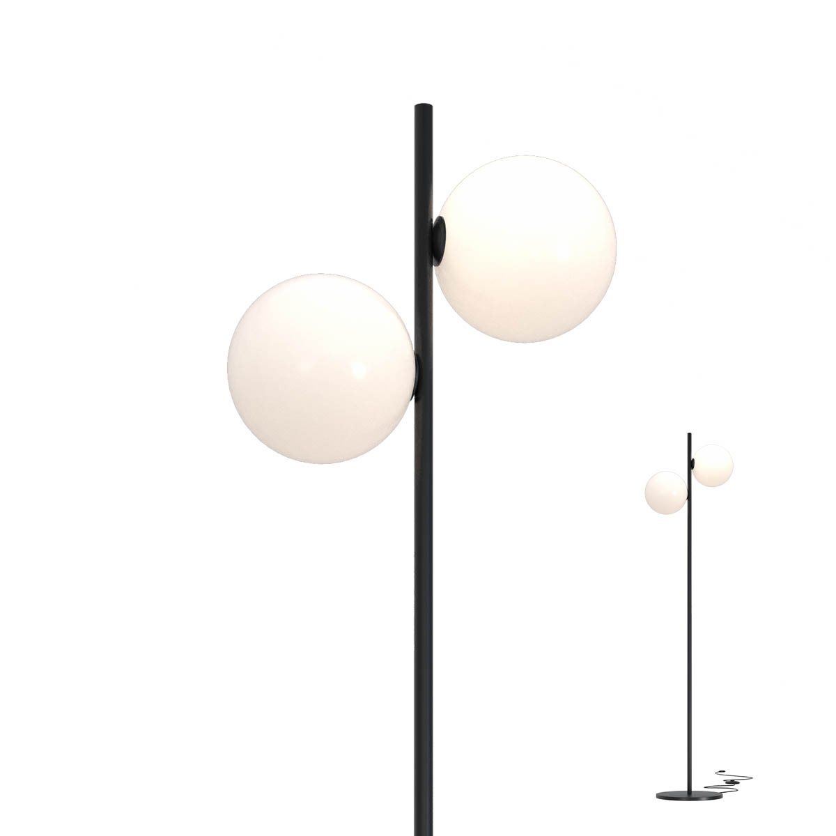 TALIS LAMP 2X42W E27 BK
