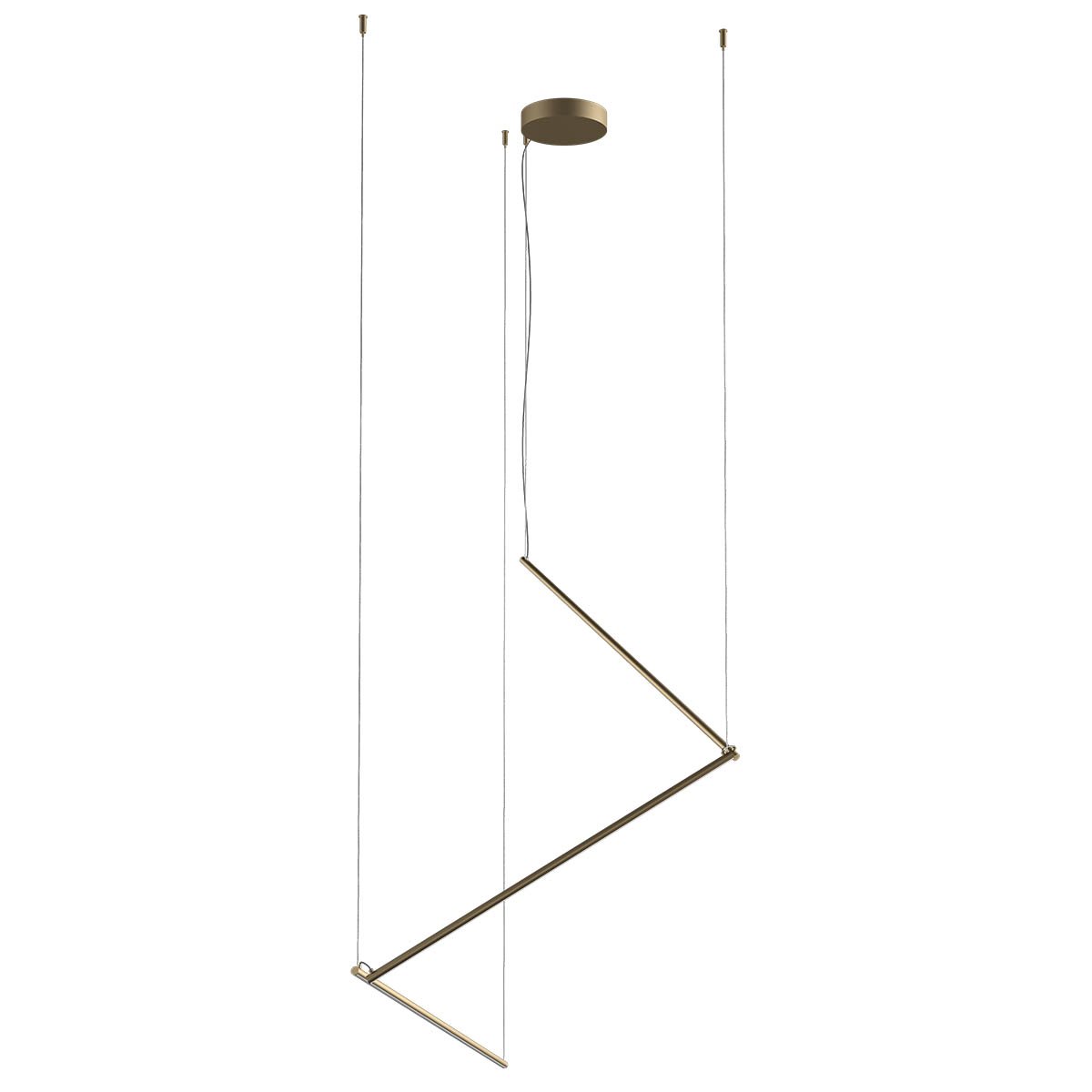 STICK SU LED D900 36W 3000K BRASS