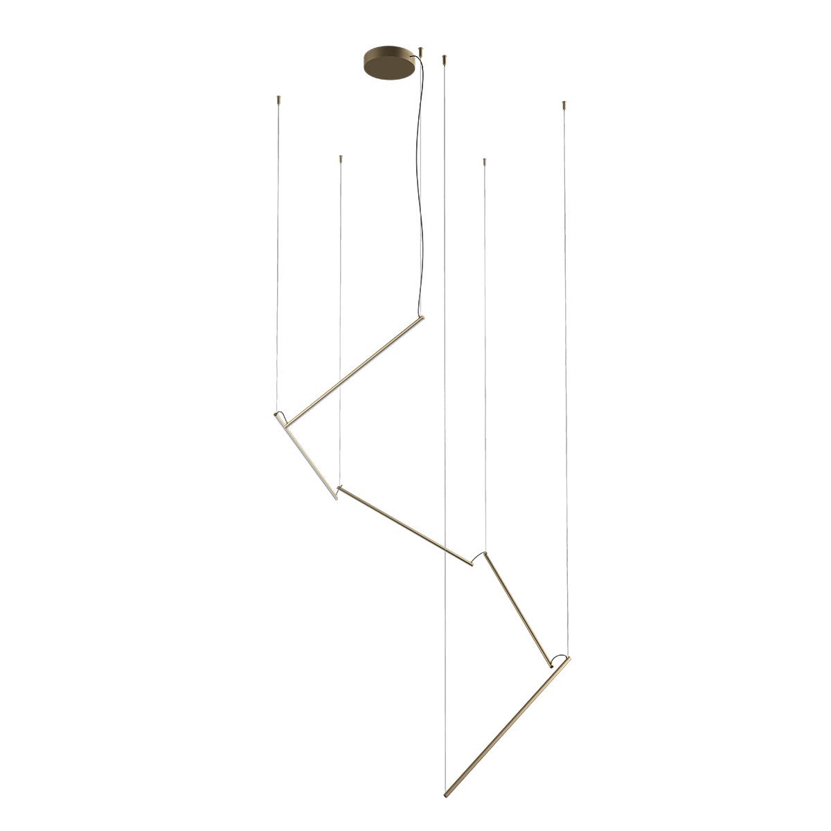 STICK SU LED D1400 48W 3000K BRASS