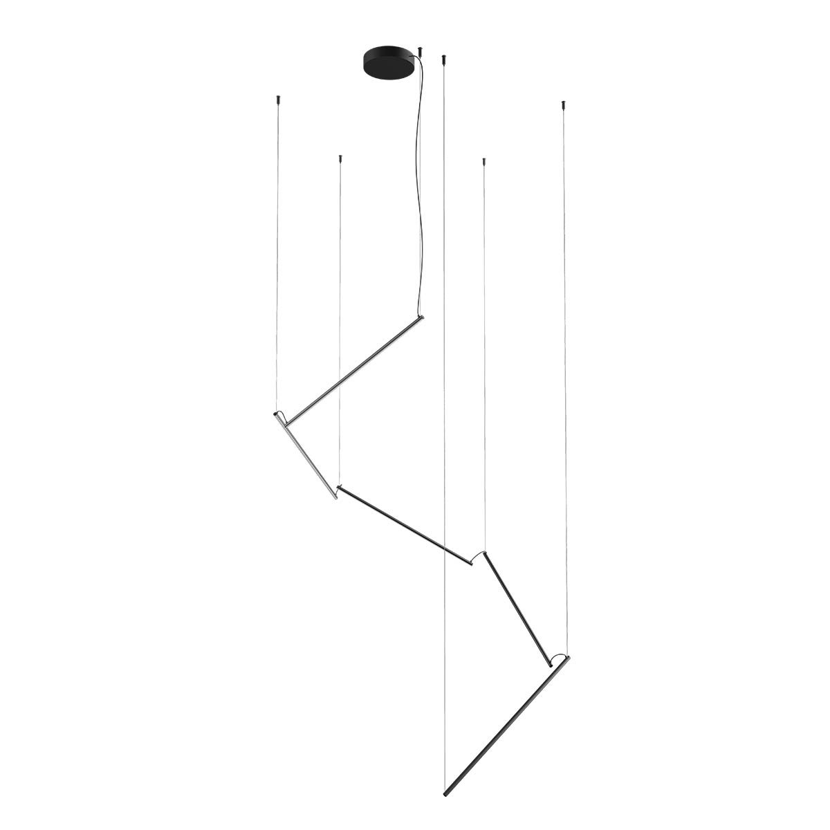 STICK SU LED D1400 48W 3000K SAND BLACK