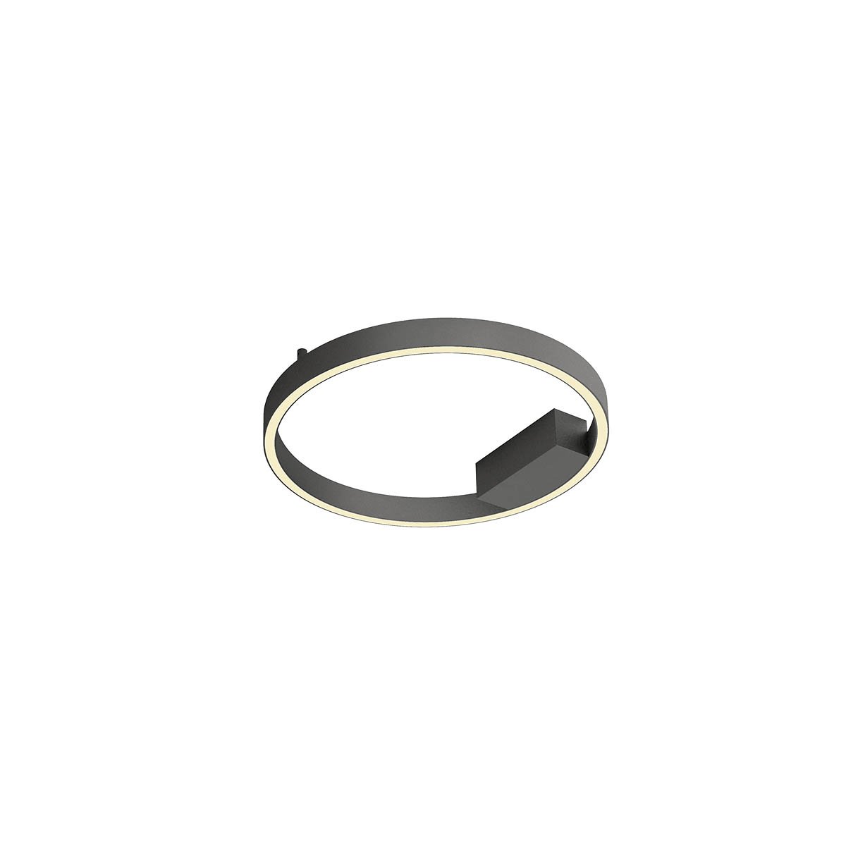 FEBE AP/PL LED RD 24W 3000K D400 SBK