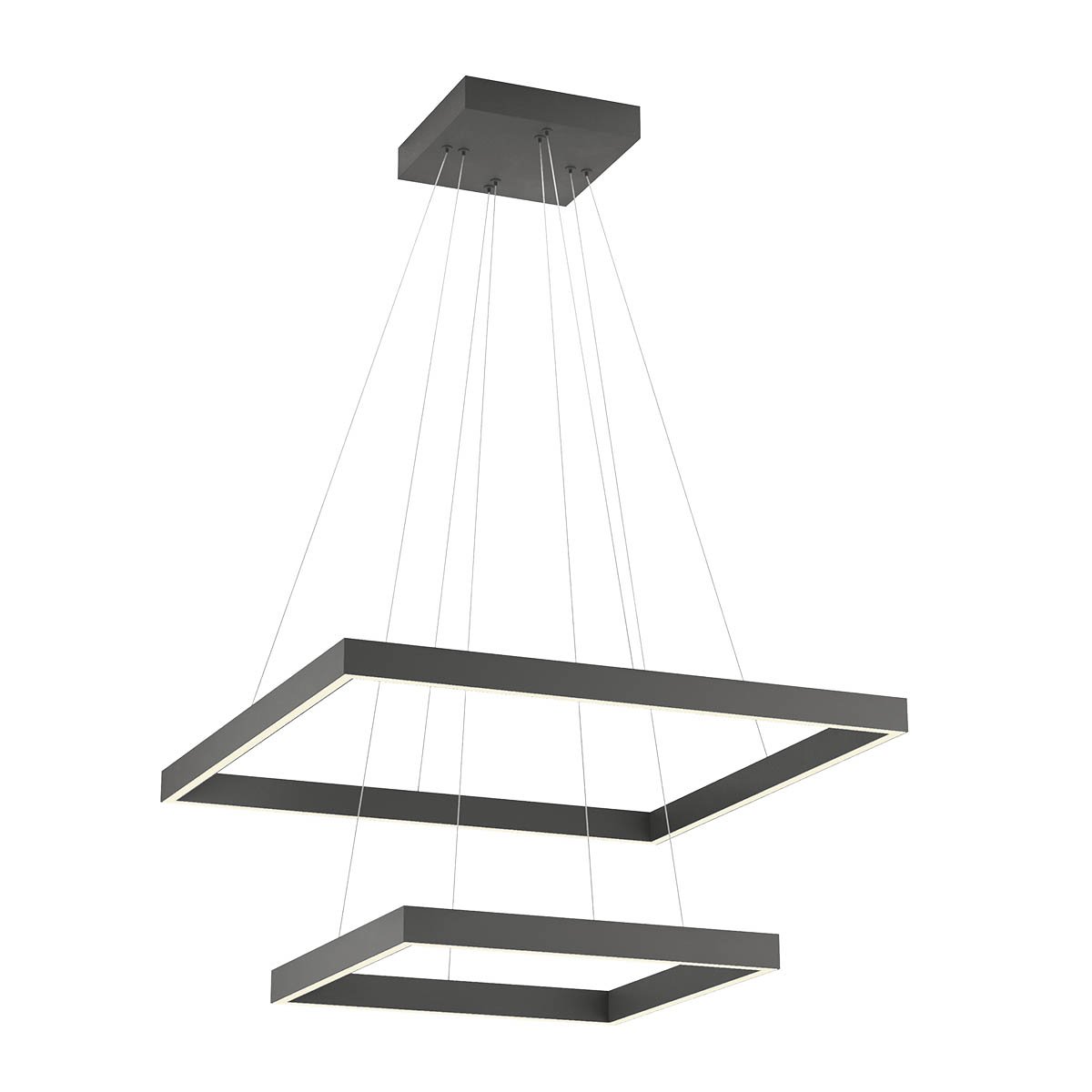 FEBE SU LED SQ 75W 4000K D400*400+600*600 SBK