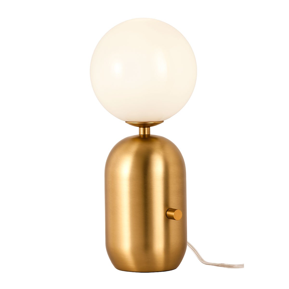 HELIOS VE 1x42W E27 MATT GOLD /WHITE GLASS D200