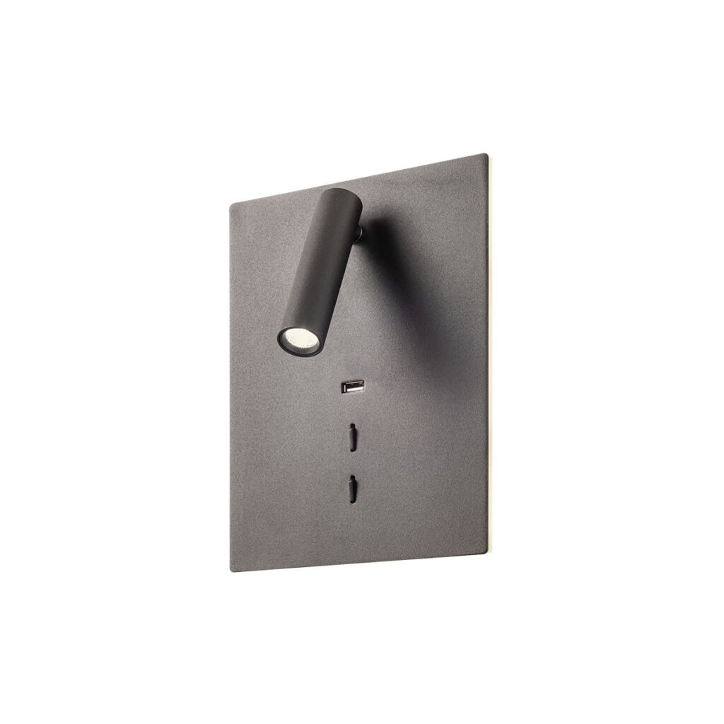 ZEN AP LED 19W USB 3000K BK