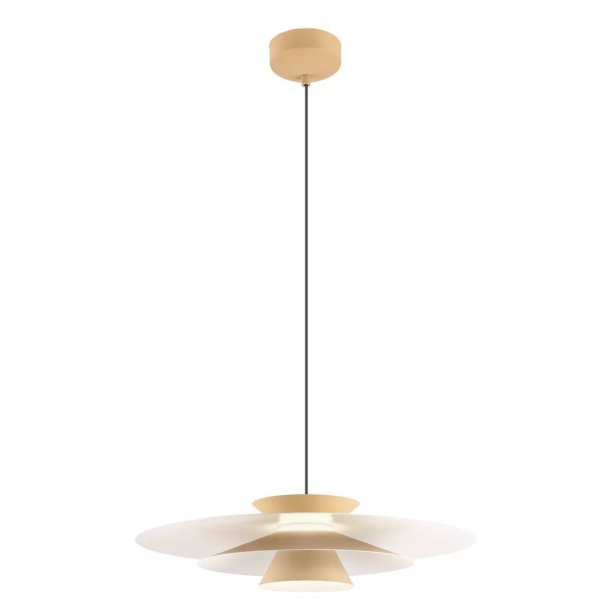 FARGO SU LED 16.5W D500 MATT GREY BEIGE/MATT WHITE INSIDE