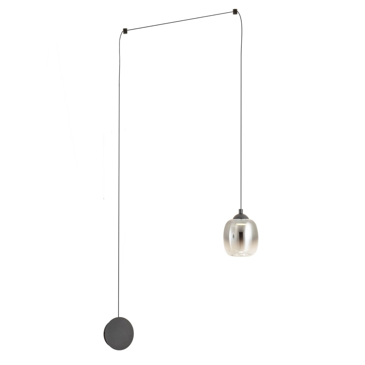 KHADI AP/SU LED 6W 3000K SMOKE