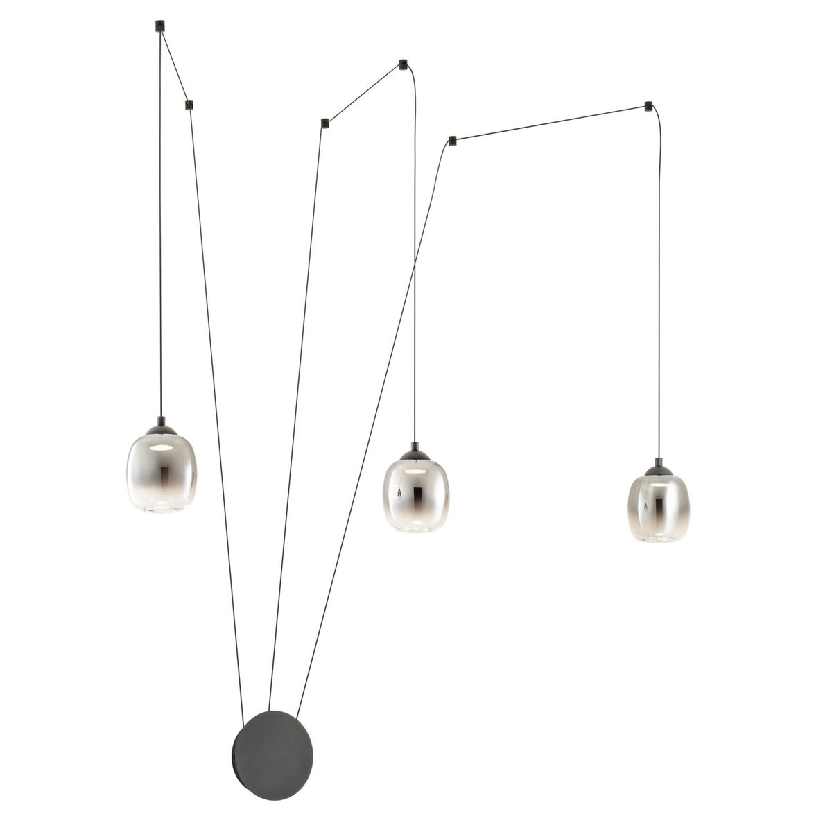 KHADI AP/SU LED 16.5W 3000K SMOKE