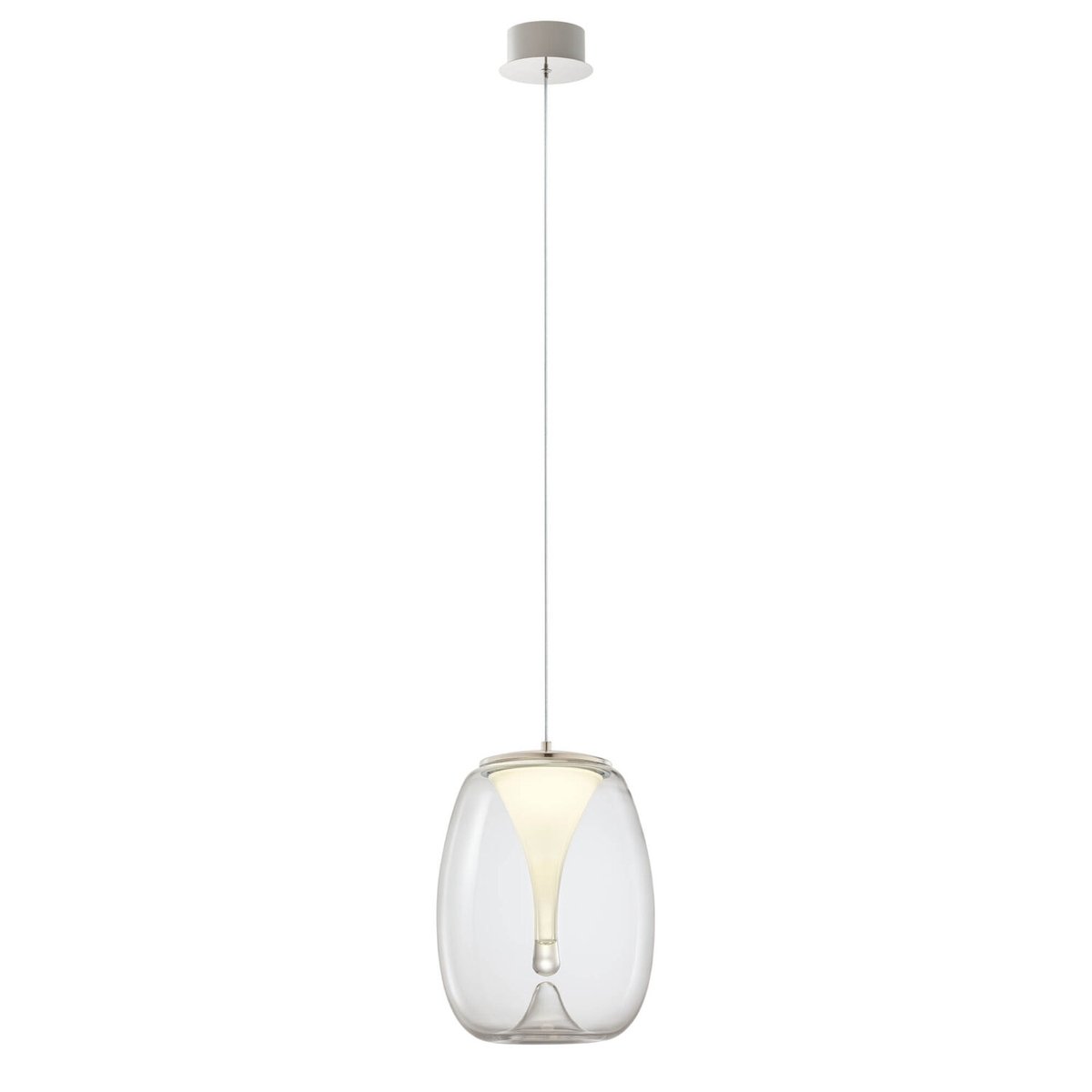 DROP SU LED 15W 3000K D270 CH