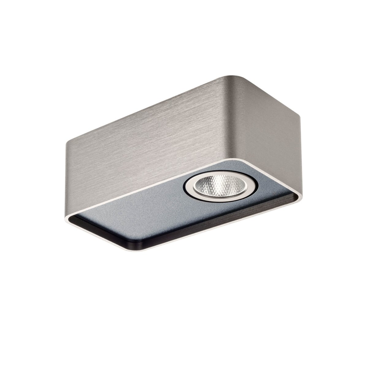 YUKI PL LED 6.2W 3000K FOGGY NICKEL/BK