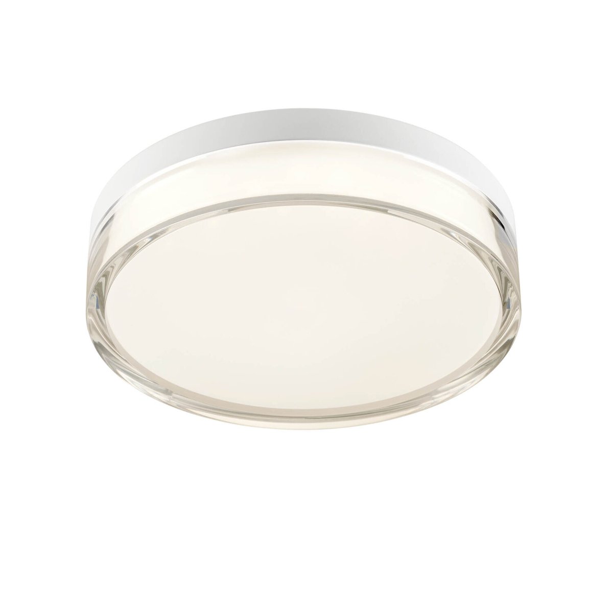 FRISBI PL LED 12W 3000K/4000K D230 IP44  WH