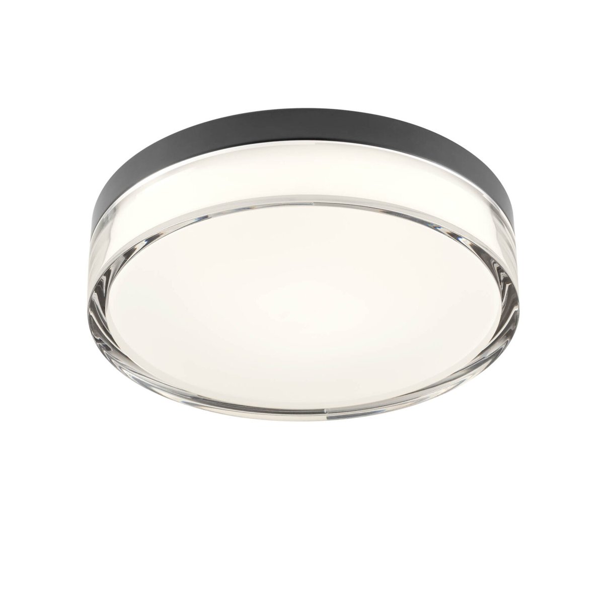FRISBI PL LED 12W 3000K/4000K D230 IP44  BK
