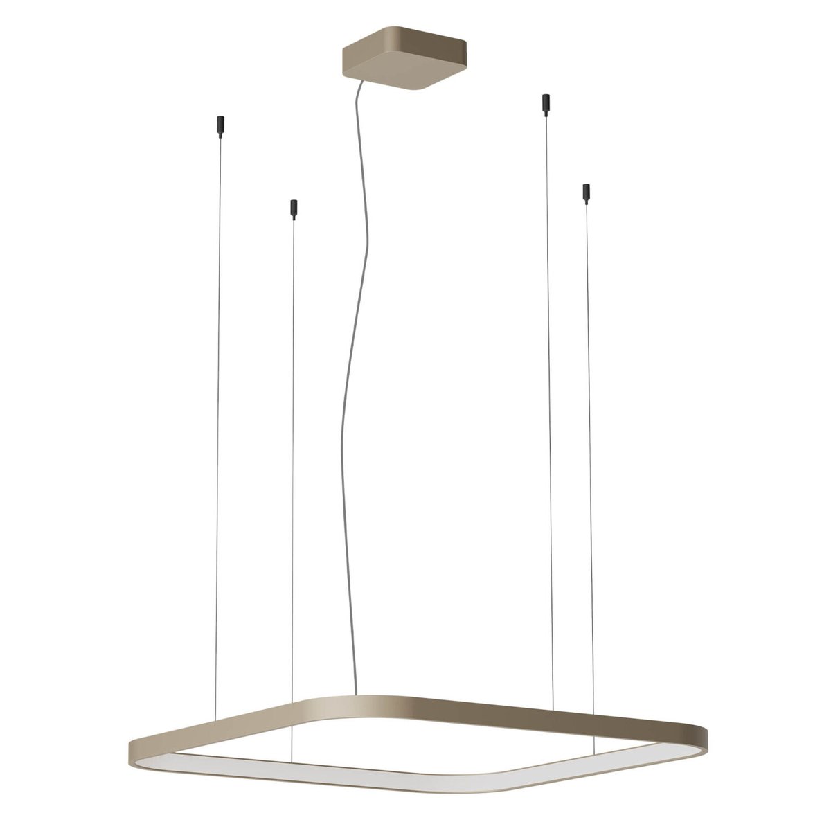 ORION SU LED 750*750 58W CCT 2700/3000/4000K SILVER COFFEE  (SQ)DALI