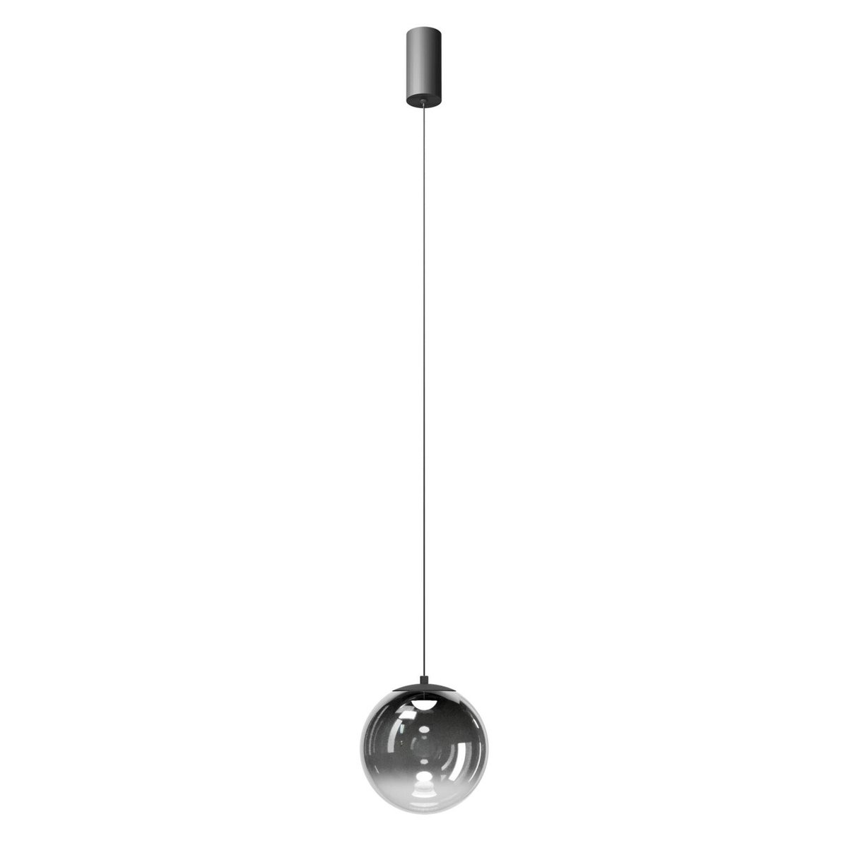 IRIDES SU LED 7W 3000K SBK/GRADIENT SMOKE