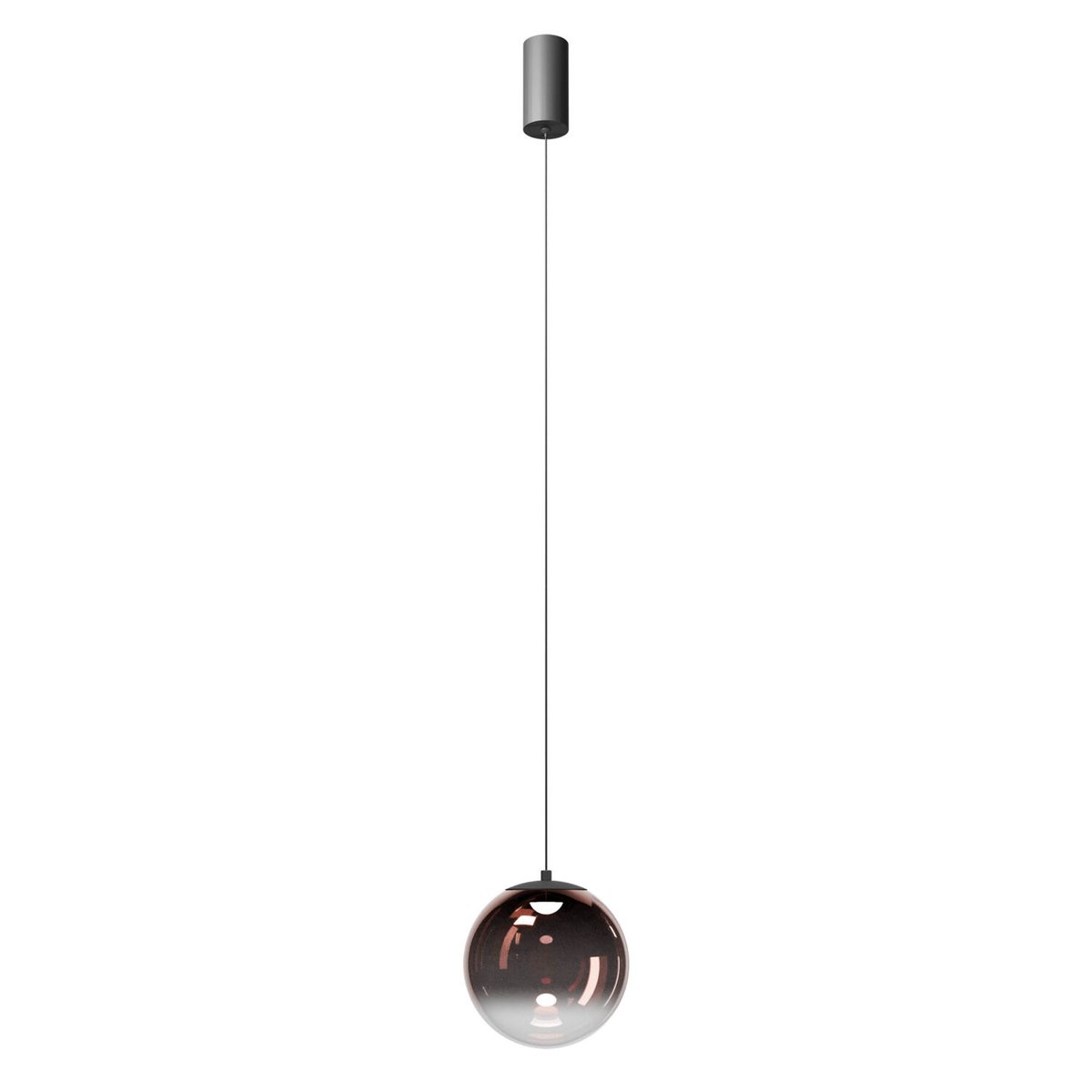 IRIDES SU LED 7W 3000K SBK/GRADIENT COFFEE