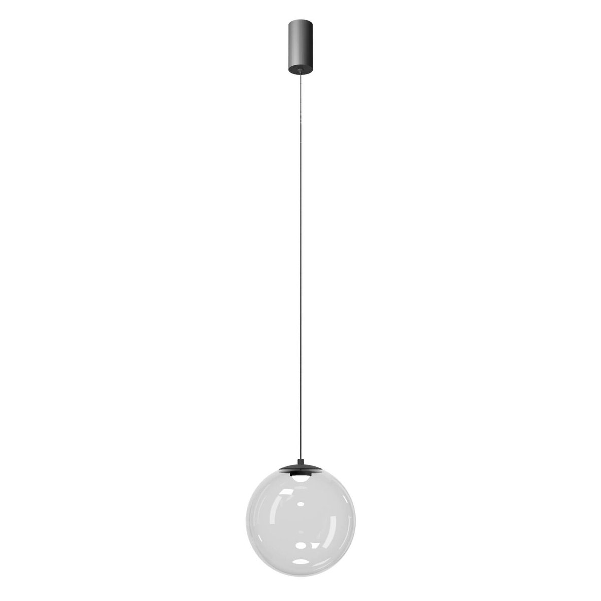 IRIDES SU LED 10W 2700K SBK/TRANSPARENT