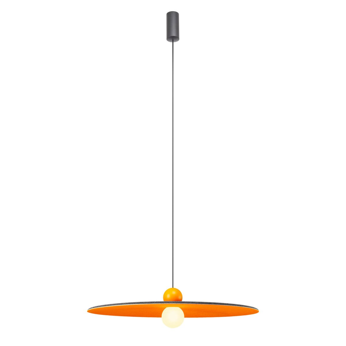 NUWA SU LED 7W 2700K DARK GREY/ORANGE